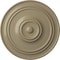 Ekena Millwork Classic Ceiling Medallion (For Canopies up to 5 1/2"), Hand-Painted Gobi Desert, 21 7/8"OD x 2 3/8"P CM22CLGDF - alternate 1